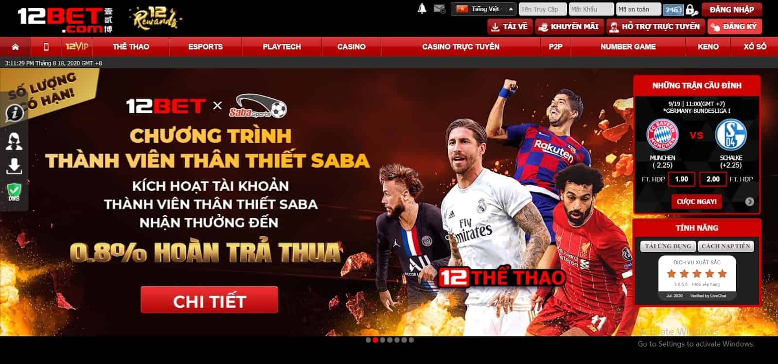 Hướng dẫn chi tiết cách đăng ký tài khoản 12bet