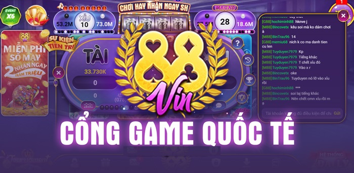 88vin – cổng game bài đổi thưởng với nhiều Giftcode tuyệt vời